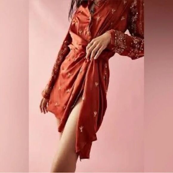 Breakdown Mini Wrap Dress size 0 - Picture 2 of 9